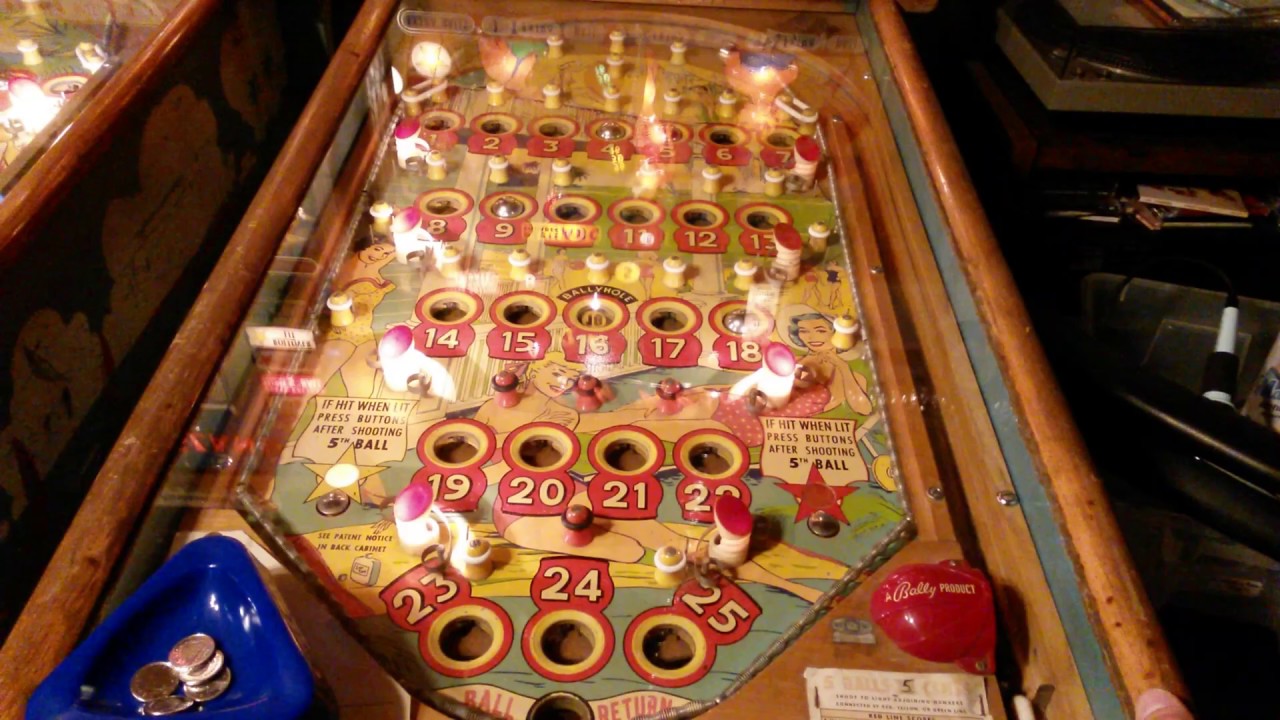 Playing Bally Key West (1956) bingo