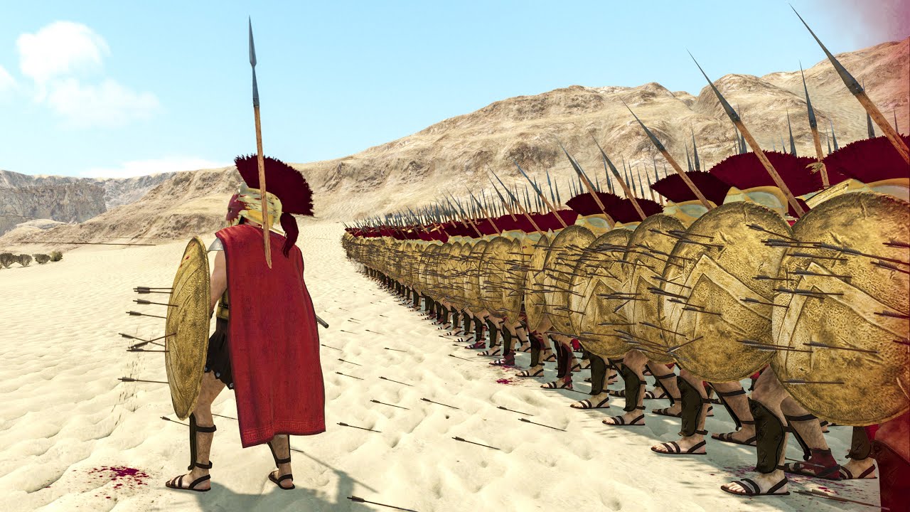 300 SPARTANS vs CROSSBOWS - Mount & Blade 2 BANNERLORD