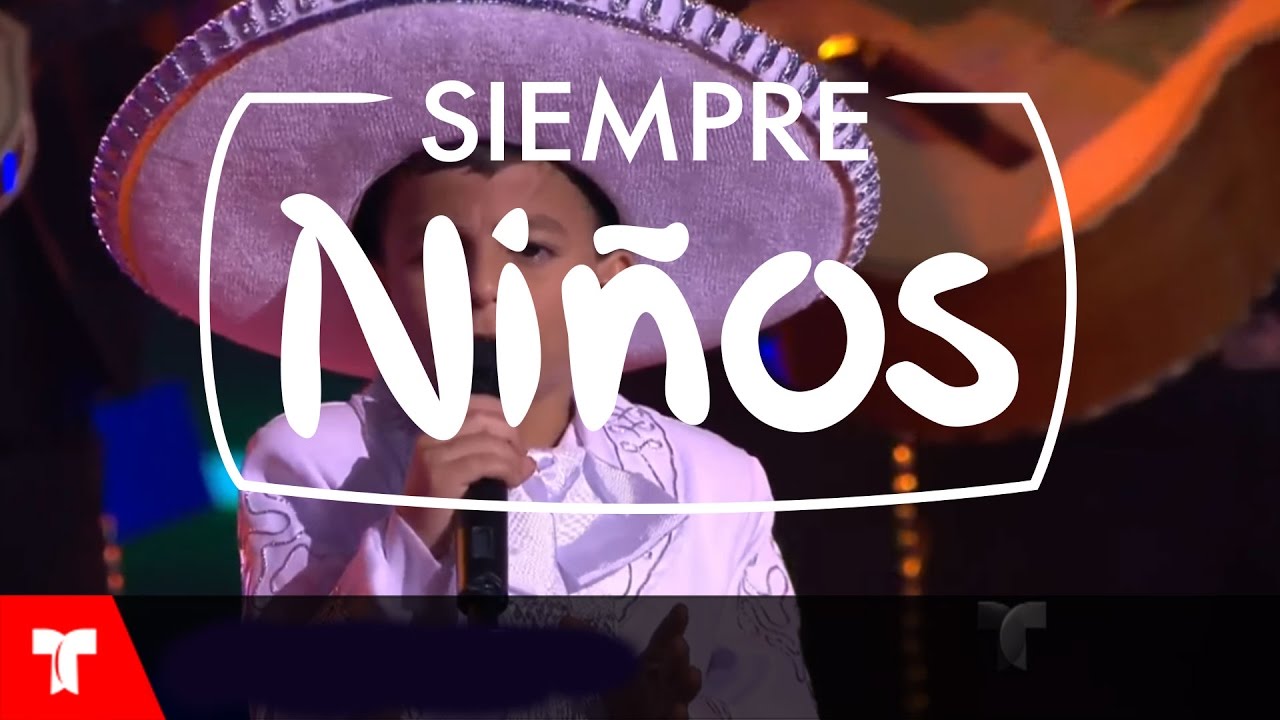 Siempre Niños | Marlon Yasir enamoró al público cantando mariachi | Entretenimiento