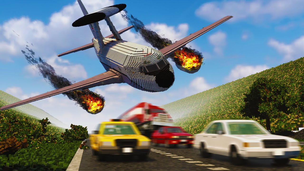 Realistic Plane Crash Landing Accidents 😱