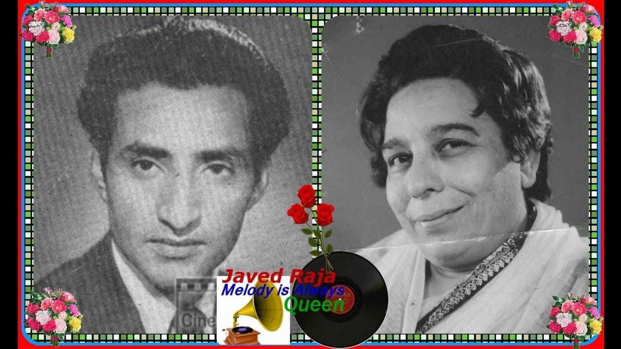 G M DURRANI & SHAMSHAD-Film-BADE BHAIYA-{1951}-Mein Ne Jab Se Tumko Dekha Hai-[ Rare Funny Song ]