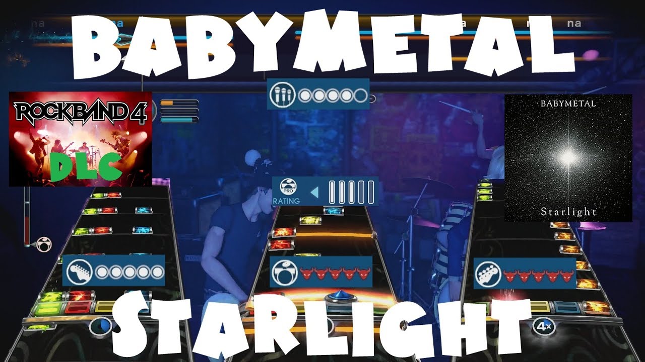 BABYMETAL - Starlight - Rock Band 4 DLC Expert Full Band (January 10th, 2019)