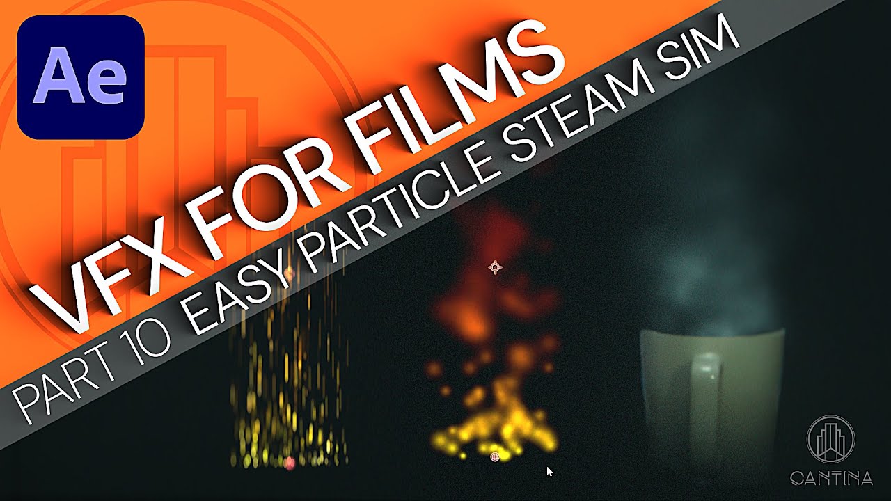 VFX For Films After Effects Tutorial | Part 10 | EASY PARTICLE SIMULATION