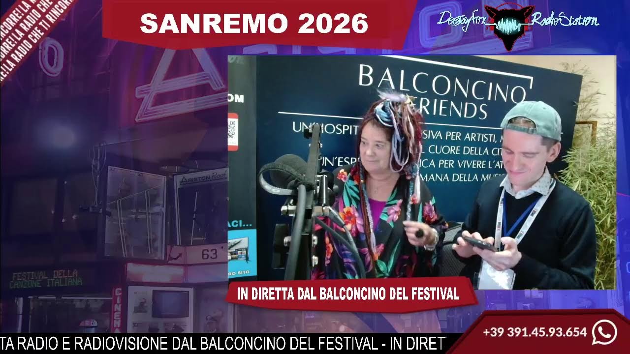 Live dal Balconcino del Festival 2026 l'intervista a MamaBaba - Part1