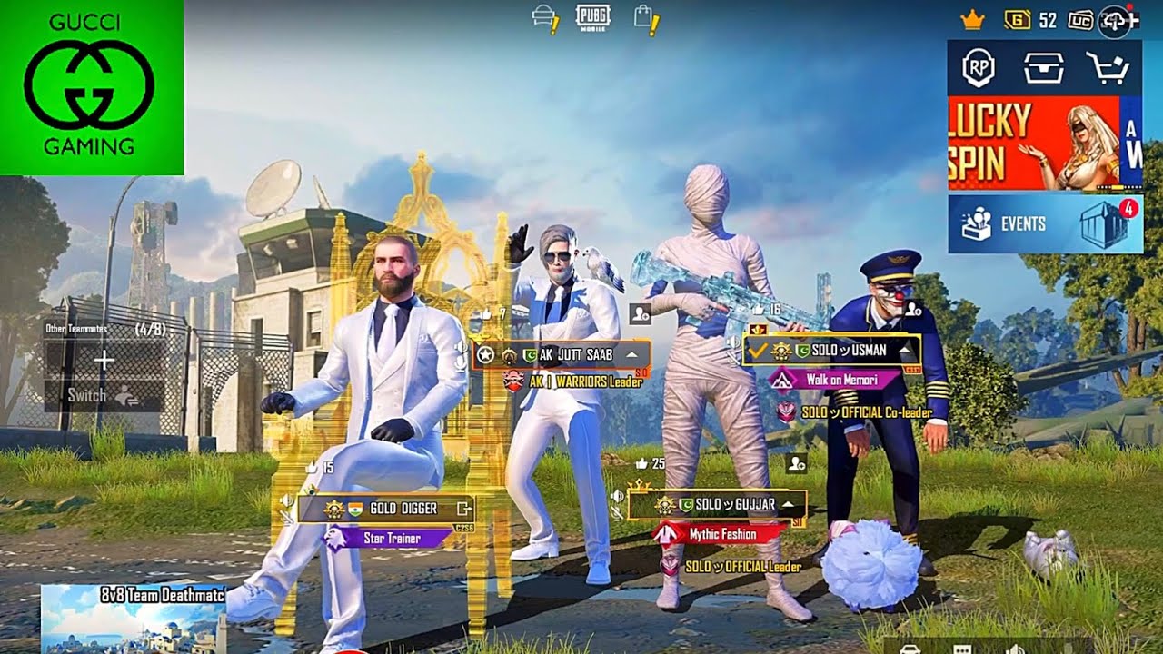 Pubg mobile Emotes Fight 😡with Random Players 🥵😱