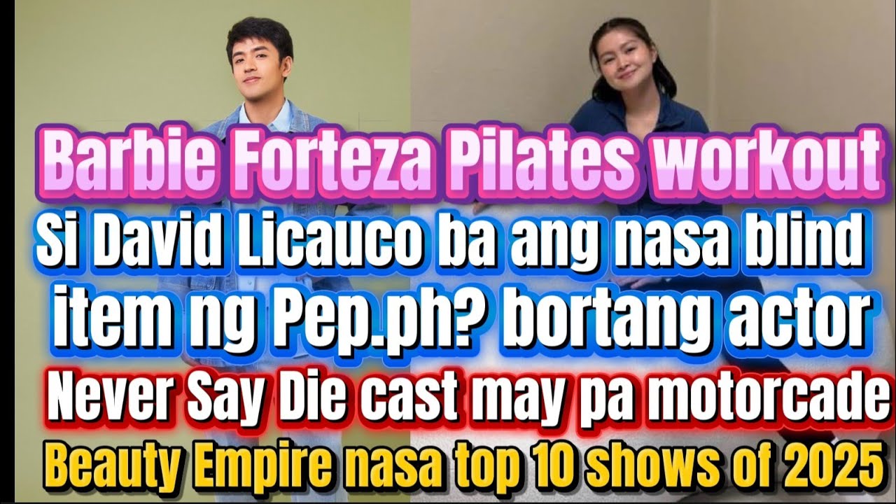Si David Licauco ba ang nasa blind item ng Pep.ph na bortang actor na may attitude?  😲🤭