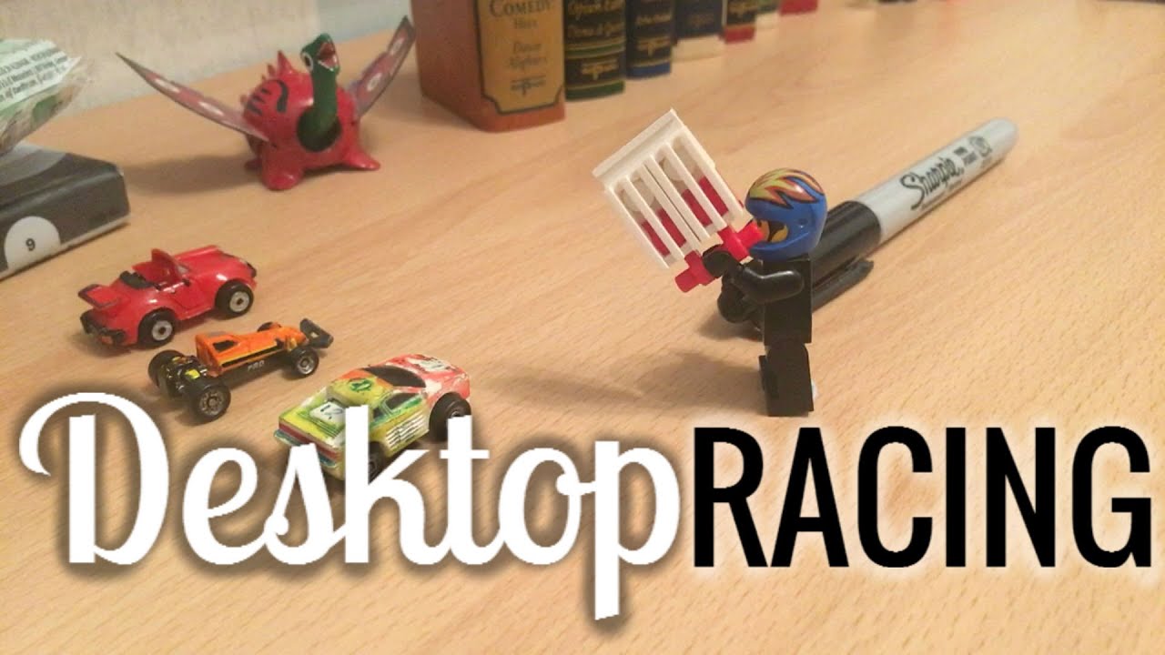 Desktop Race || A Stop Motion Animation