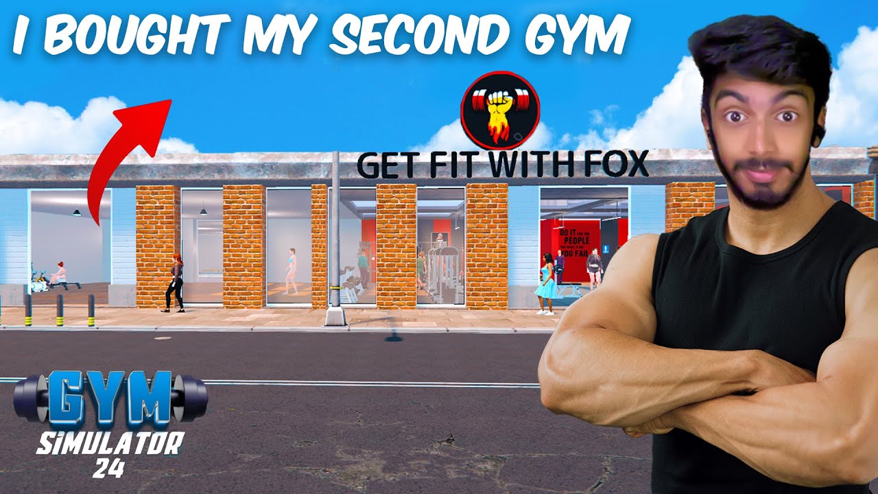 I Bought My Second Gym ✨ | PART -3 Gym Simulator 24 - Black FOX