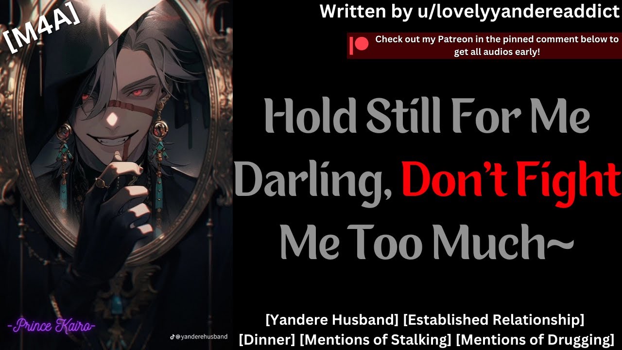 [M4A] Violent Yandere Husband Tranquilizes You~ [Yandere] [Possessive] [Stalking] [Kissing] [ASMR]