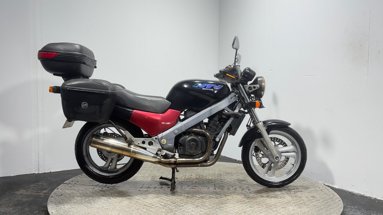 HONDA NTV 650 1996 97K WALK AROUND / RUNNING VIDEO