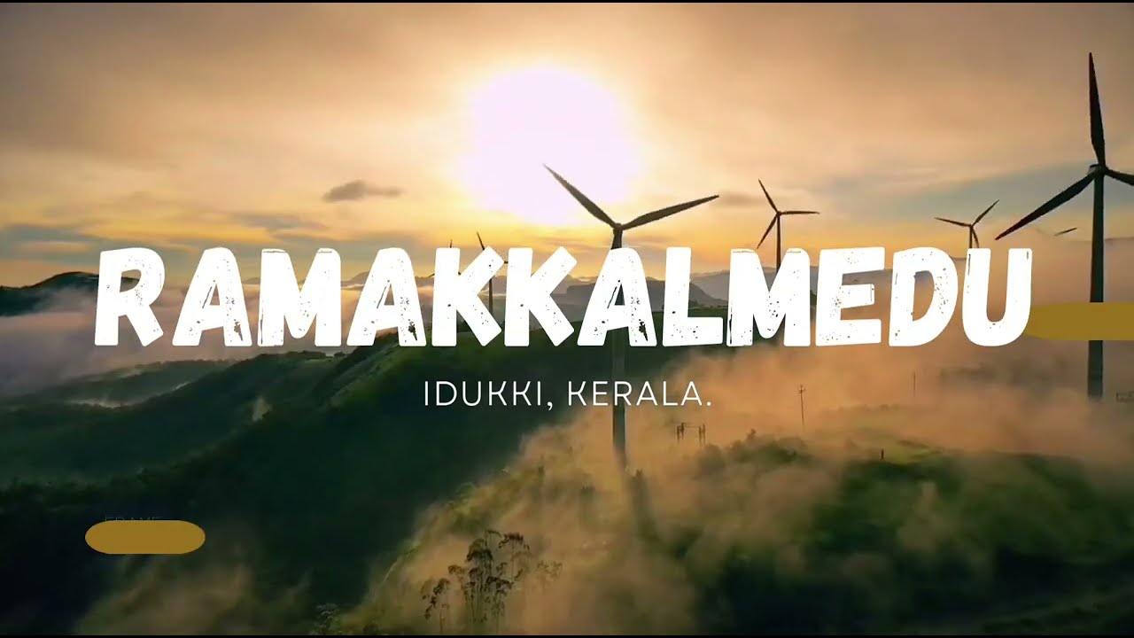 Ramakkalmedu Sunset 2025: 8K Drone Cinematics of Kerala's Windy Hills | Idukki Aerial Majesty 🌄