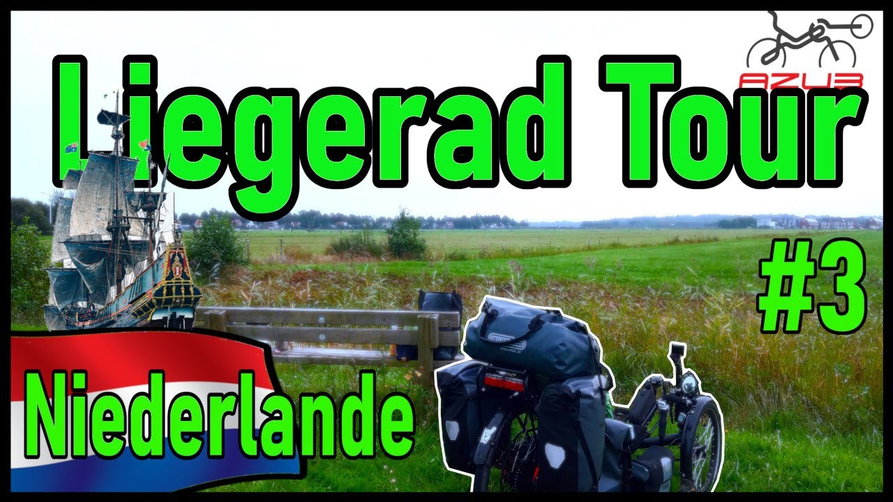 Mit dem Liegerad durch die Niederlande [#3]Lelystad-Batavialand|Flevoland|LIEGERADTOUR | Reisevlog
