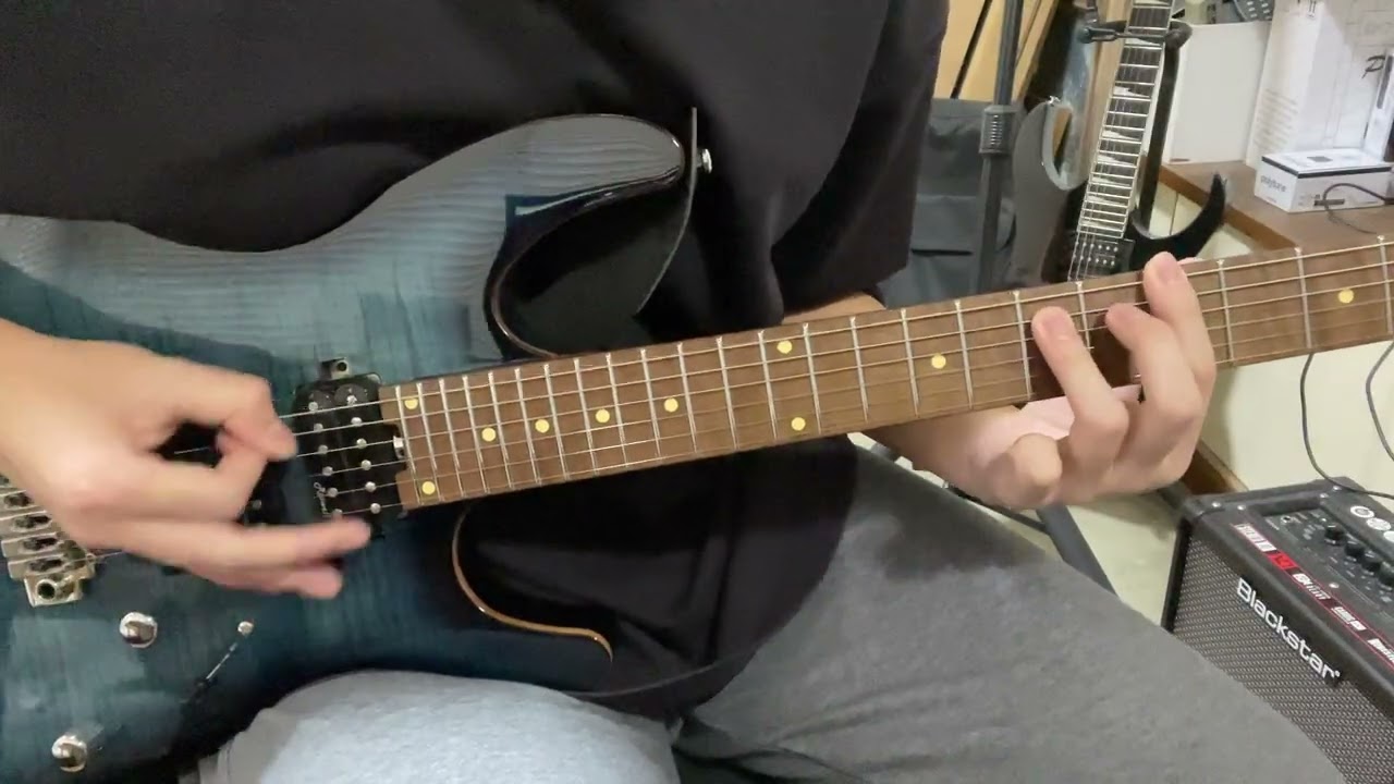 【43日目】GO! GO! MANIAC (TVsize) けいおん! ギター 弾いてみた【初心者】 #ギター #guitar #弾いてみた