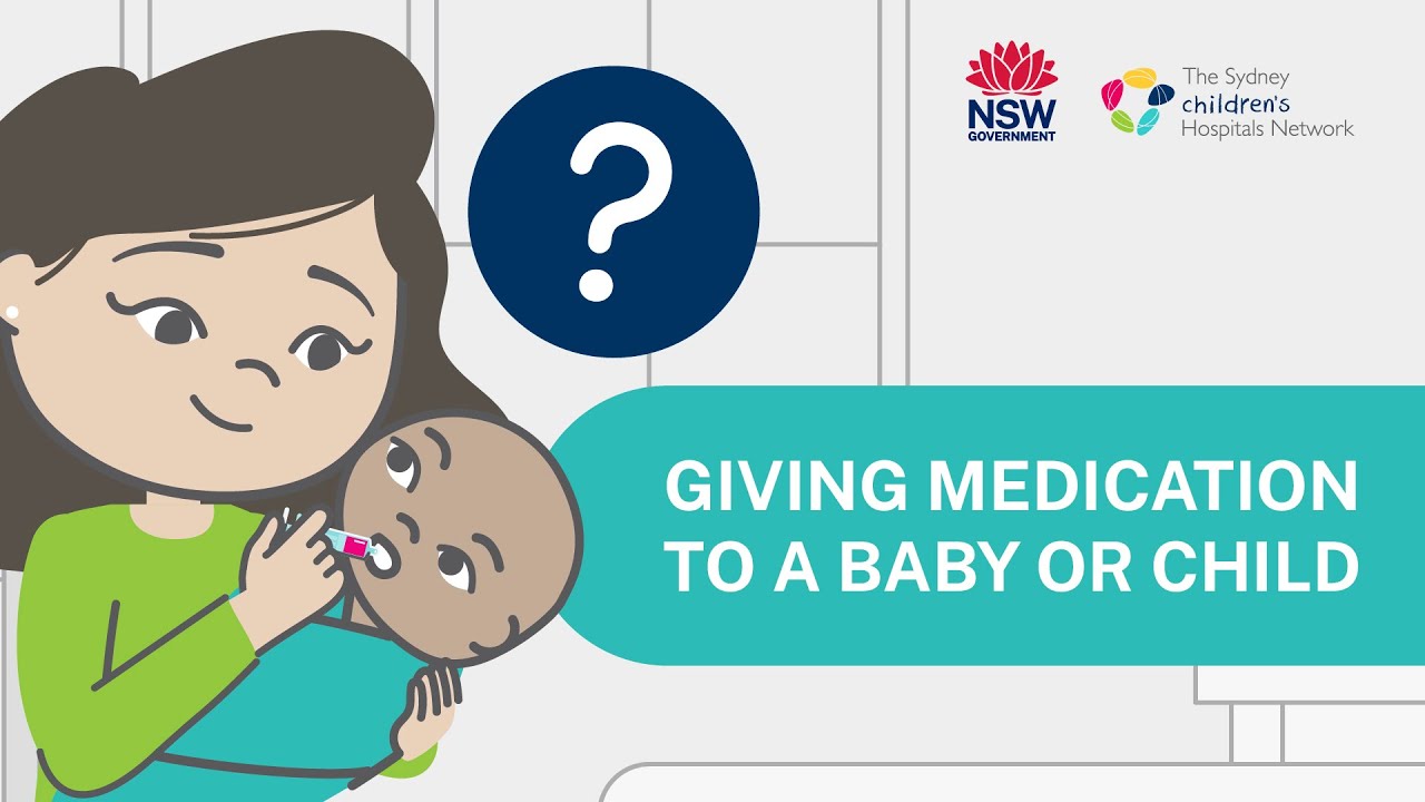 Giving medication to a baby or child (Dari subtitles)