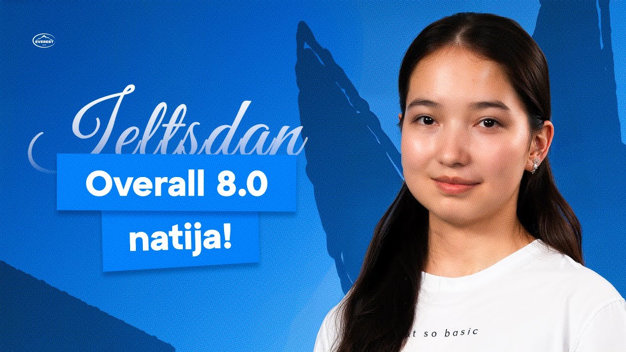 IELTS 8.0 gacha chekinmadi!  |  Madina Aytbaeva