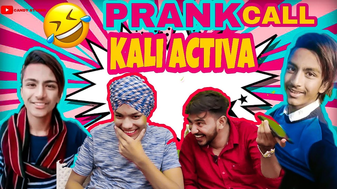 Prank Call || Kali Activa wala ||new comedy video by ||candy studio||