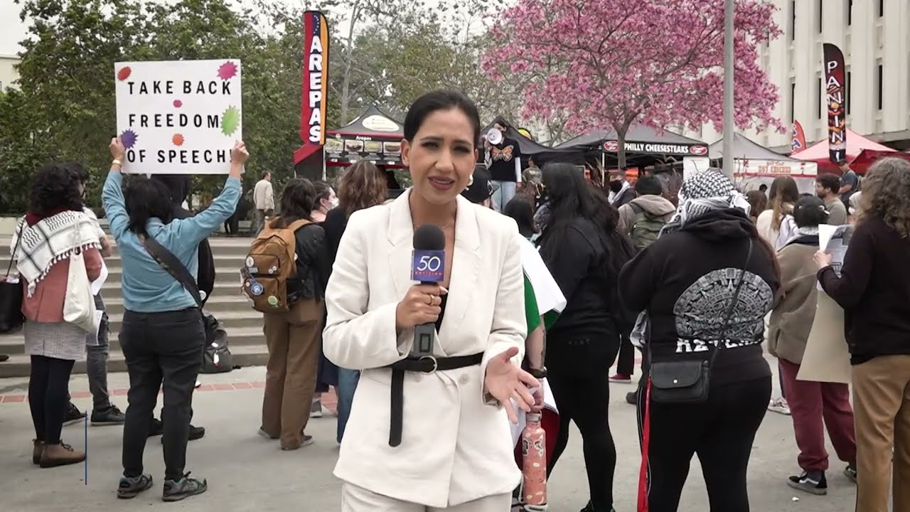 Estudiantes de SDSU vuelven a manifestarse en defensa de los derechos de estudiantes inmigrantes