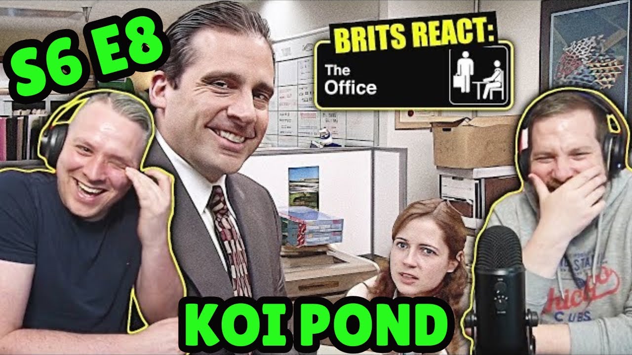 Британские парни УМОРИТЕЛЬНО реагируют на &laquo;Офис&raquo; | Сезон 6, Эпизод 8 (Koi Pond)