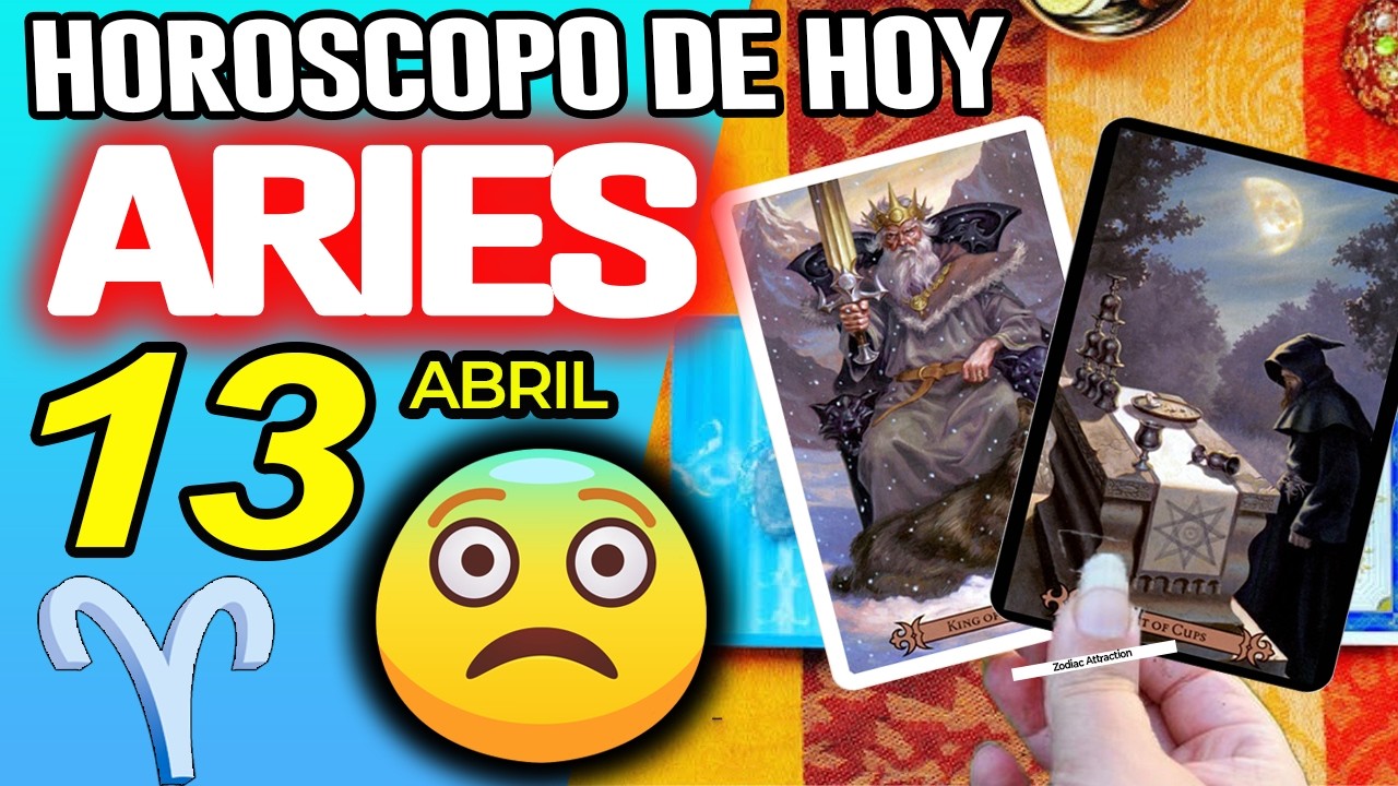 ARIES ♈DIOS☢️LA PRIMERA CARTA CASI ME DESMAYO😨 Hor&oacute;scopo De Hoy 13 De Abril 2026 | Mhoni Vidente