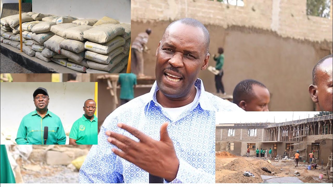 CCM MUSOMA MJINI WAKABIDHI MIFUKO  138 YA SARUJI ,UJENZI UKUMBI WA CCM MARA.