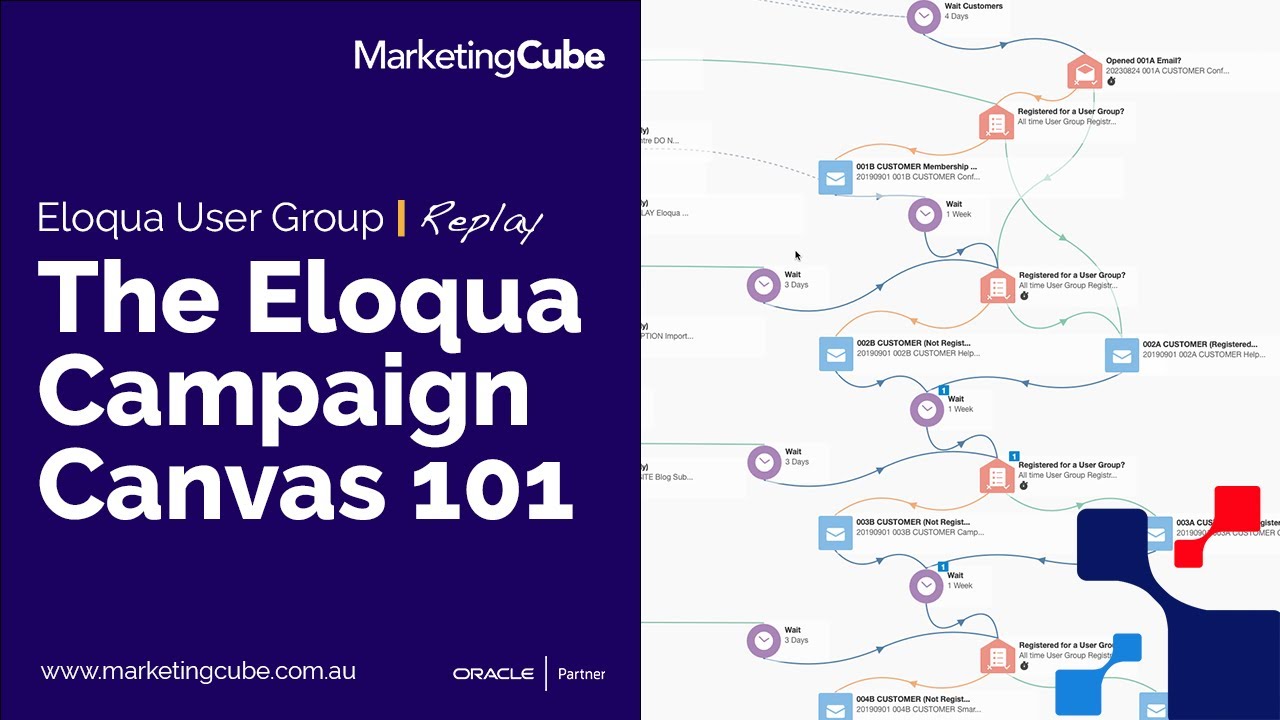 Основы работы с платформой Eloqua Campaign Canvas: базовые принципы.