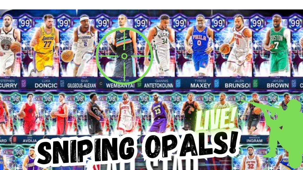 LIVE! - Sniping Opals in NBA 2k26 MyTeam! *All Star is HERE!*