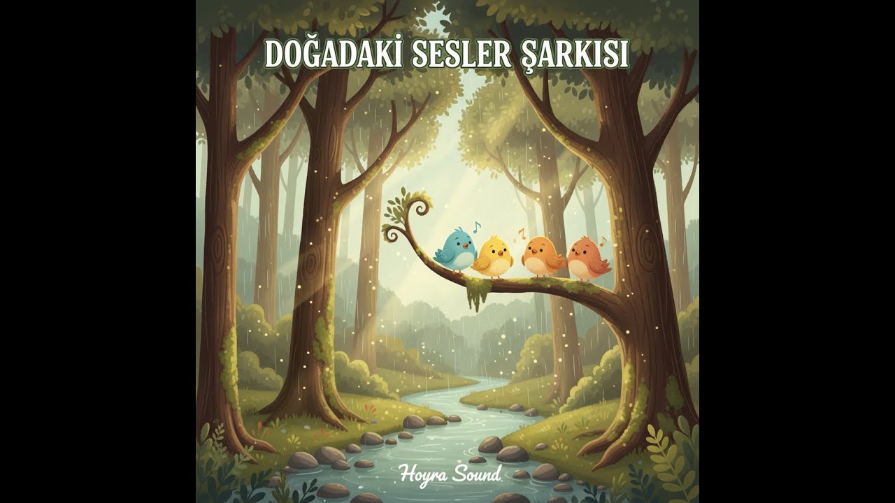 🌳🐦🌧️ Doğadaki Sesler Şarkısı | Huzurlu ve Eğitici Doğa Keşfi! 🎶 - Hoyra Sound