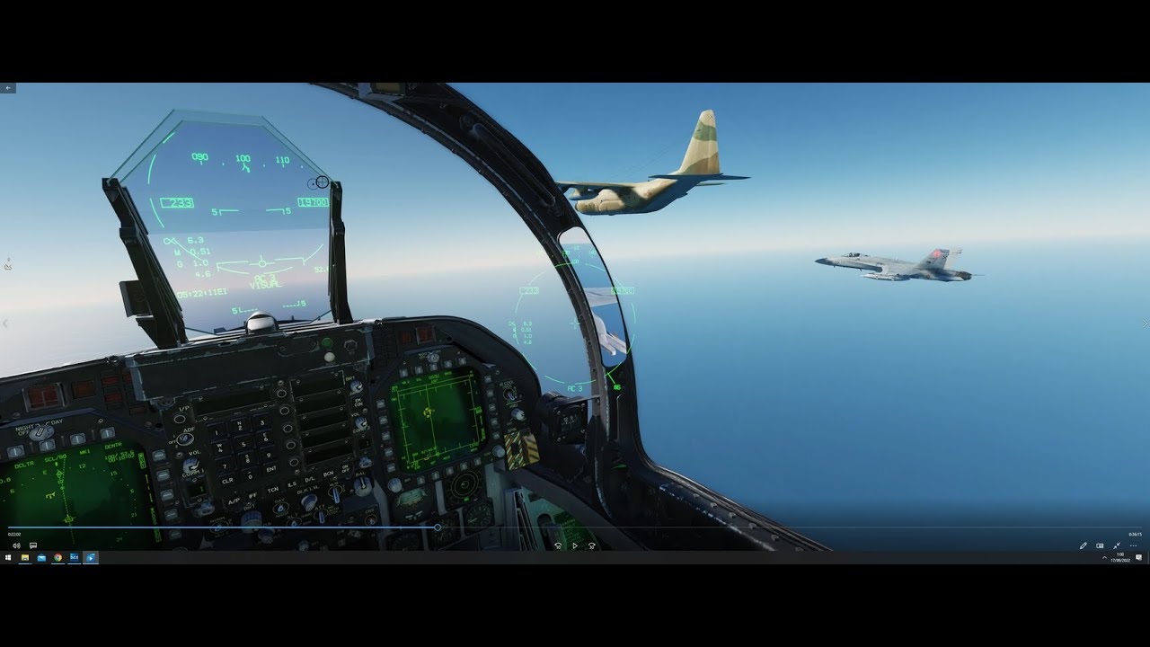 DCS 2.7 |  Escolta C-130  |  Atazar Simulation