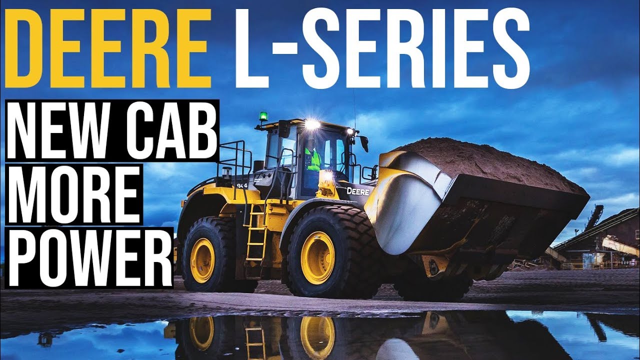 John Deere's 744L, 824L and 844L Loaders Pack a New Cab, EH Controls, More Power