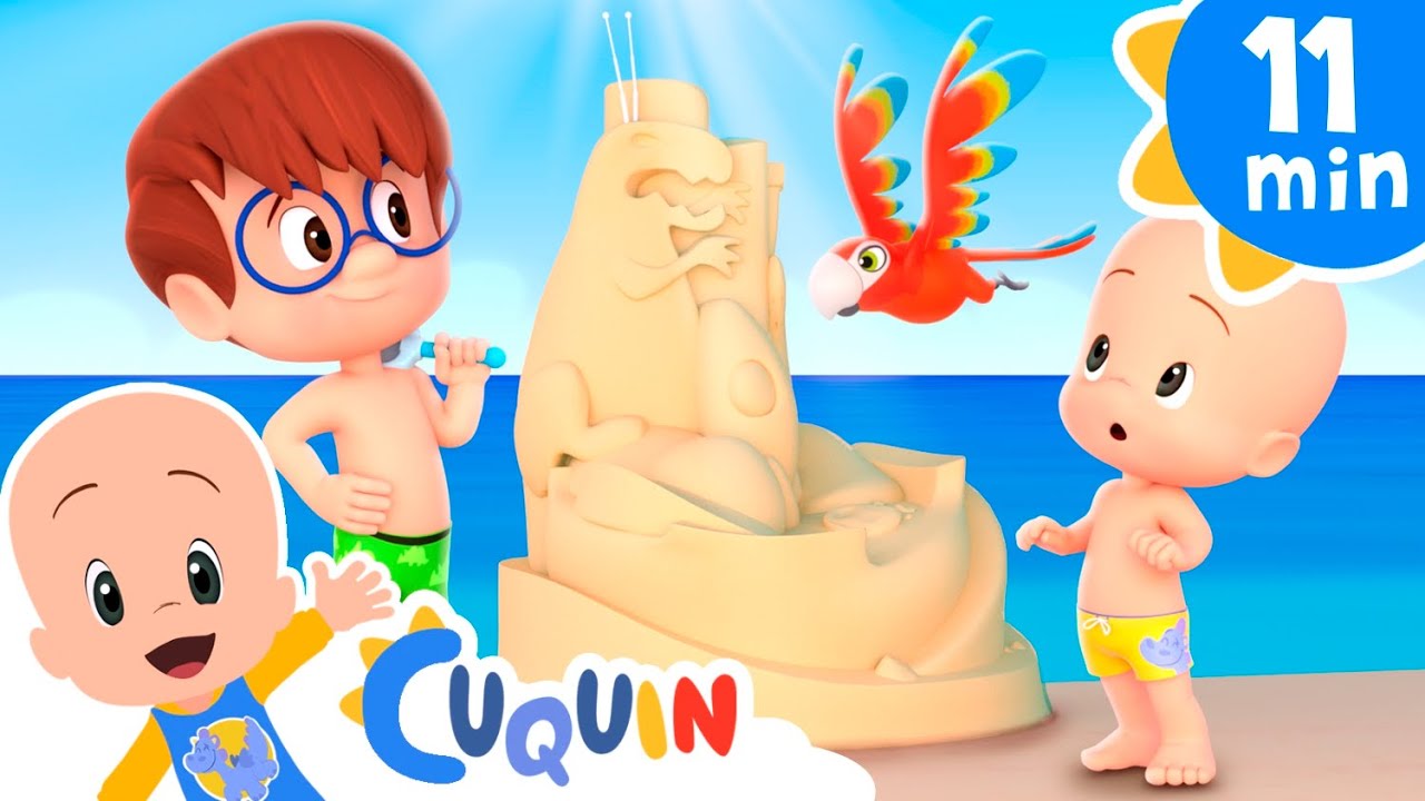 Diversión en la playa  | Cleo & Cuquín: canciones infantiles
