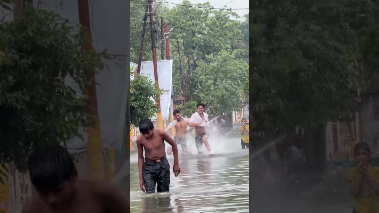 Vrindavan Flood 2025 Kalideh Parikrama Marg 