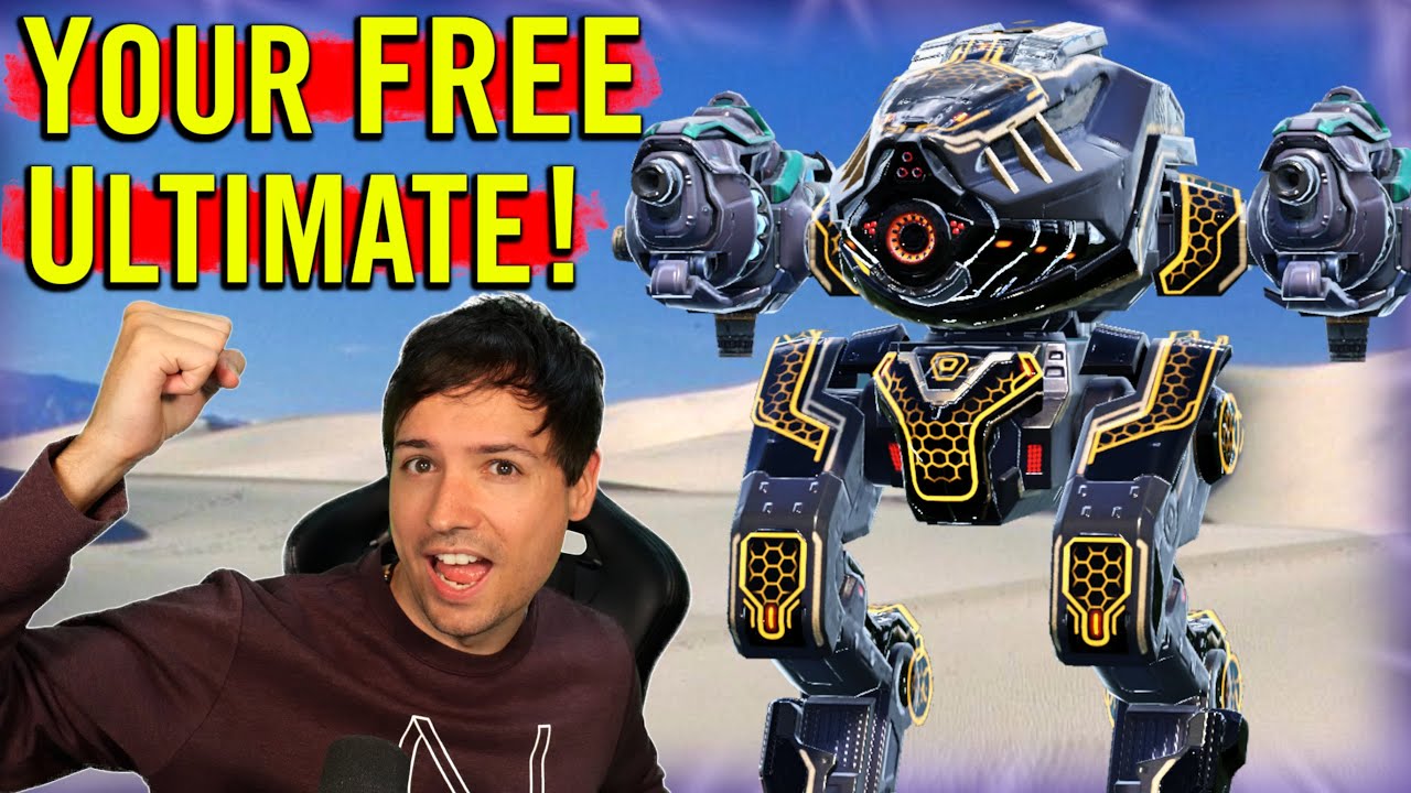 Получите свой БЕСПЛАТНЫЙ ULTIMATE Destrier прямо сейчас! Геймплей War Robots Mk3