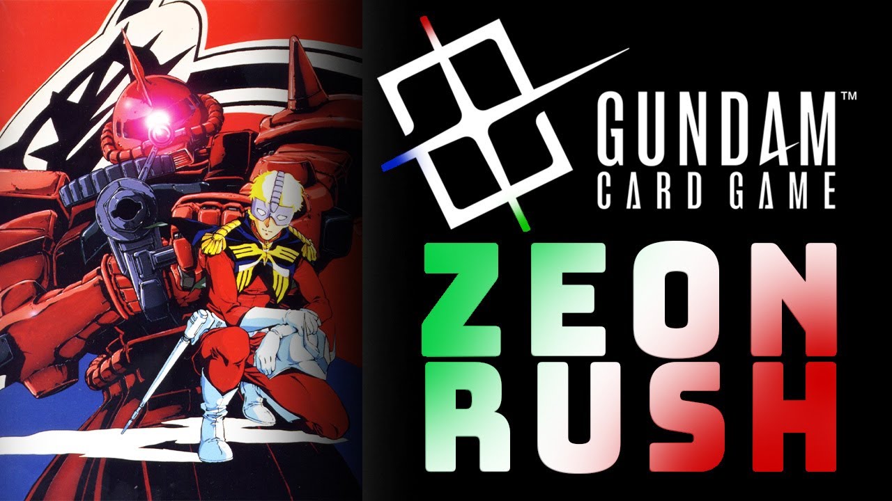 1ST PLACE Zeon Rush! Look at what cards make this deck a WINNER!