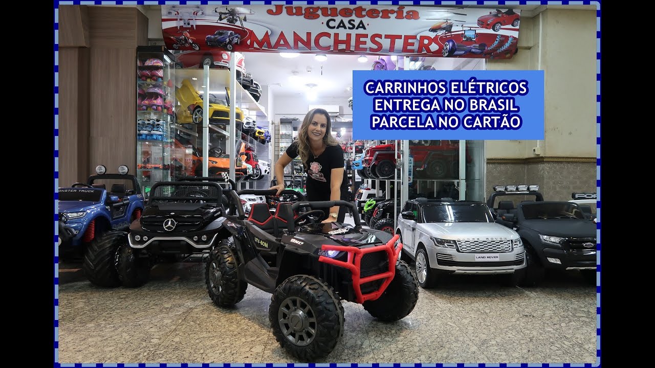 CARRINHOS ELÉTRICOS NO PARAGUAI- ENTREGA NO BRASIL - PARCELA NO CARTÃO