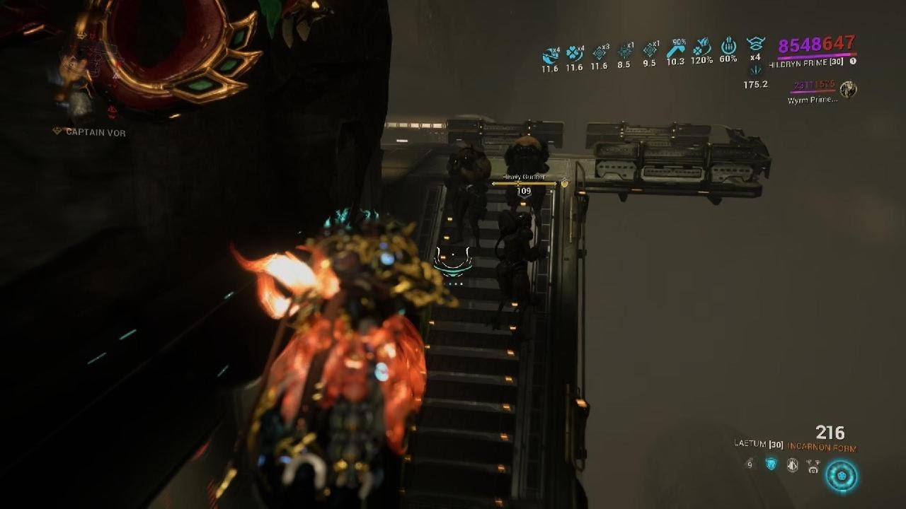 Warframe Janus Vor with Hildryn/Torid/Laetum Solo