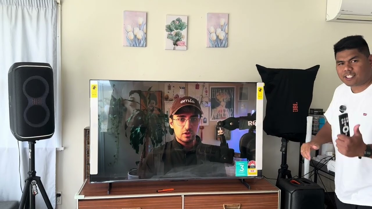 Unboxing Hisense 55’’ tv  QLED