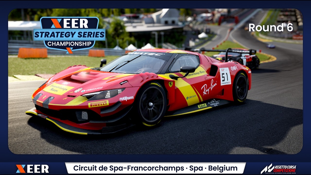 Assetto Corsa Competizione - XCL STRATGY GT3 SERIES | Rennen 6 Spa  European Elite Racing