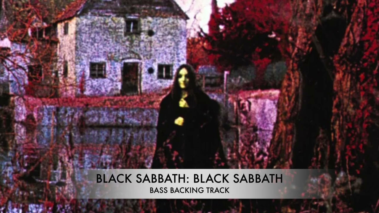 Black Sabbath: Black Sabbath | Bass Backing Track W/ Original Vocals