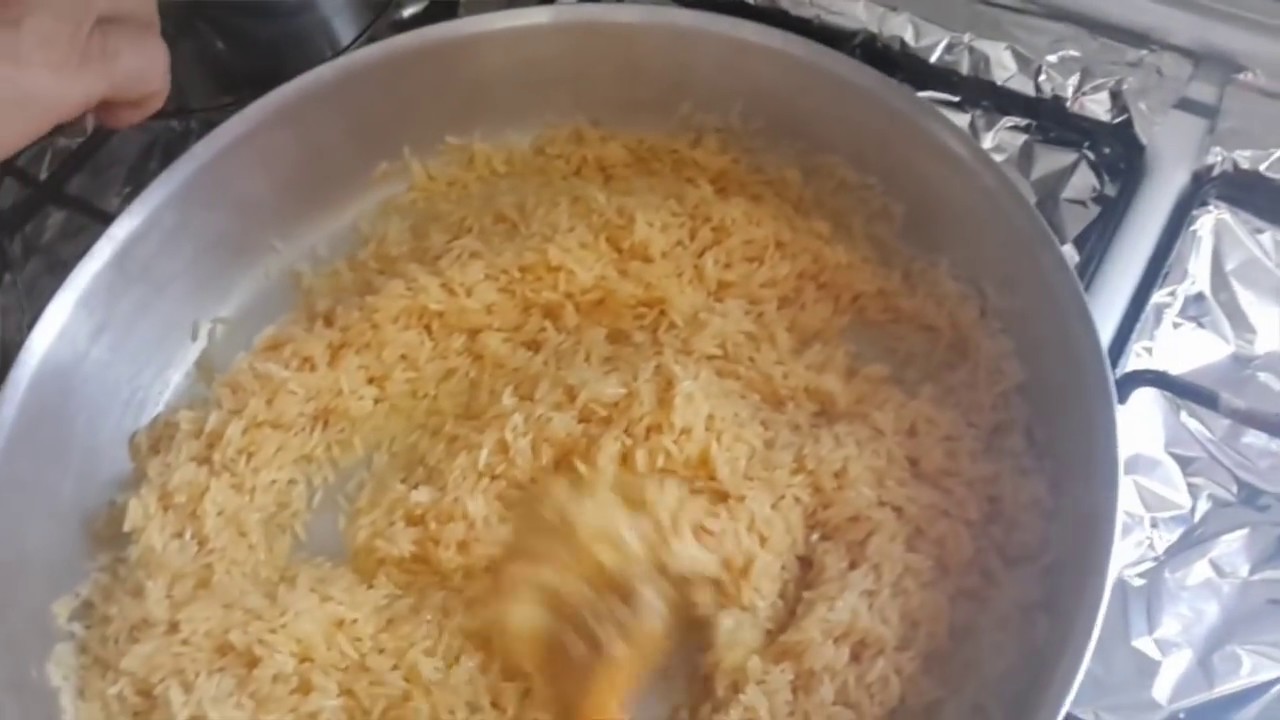 طبق البايلا من يد حماتي الغالية