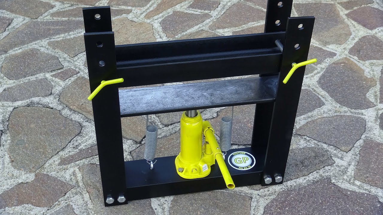Сделать гидравлический пресс - Diy Tools