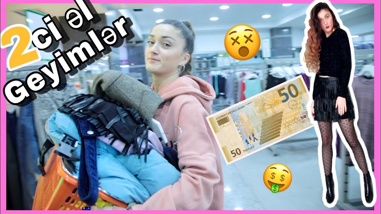 50 AZN-ə hərşey aldım!😵Second Hand