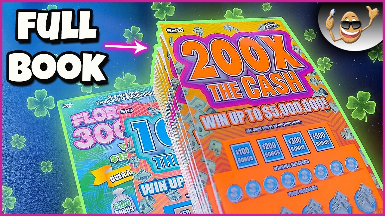 FULL BOOK OF THE $20 200X THE CASH!!