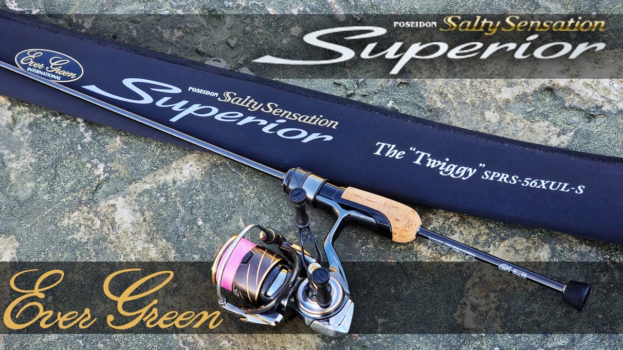 ТОПовый спиннинг для микроджига - Evergreen Poseidon Superior SPRS-56XUL-S🔥 Первые испытания