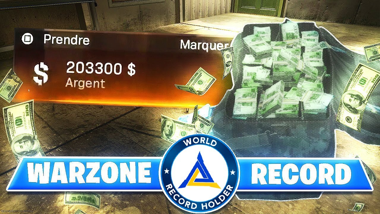 RECORD DU MONDE D'ARGENT EN 1 PARTIE WARZONE ! (vous êtes pas prêts...)