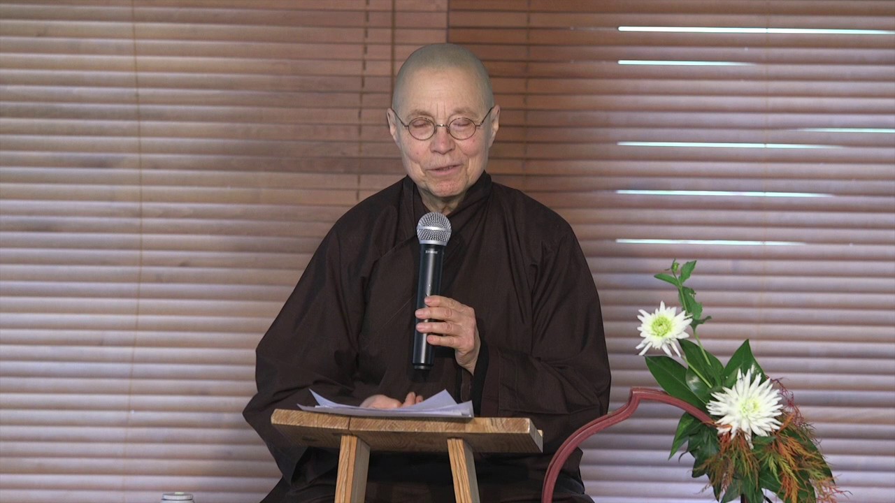 The Practice of Diligence - Sister Từ Nghiêm - Autumn Retreat - 2016.10.30