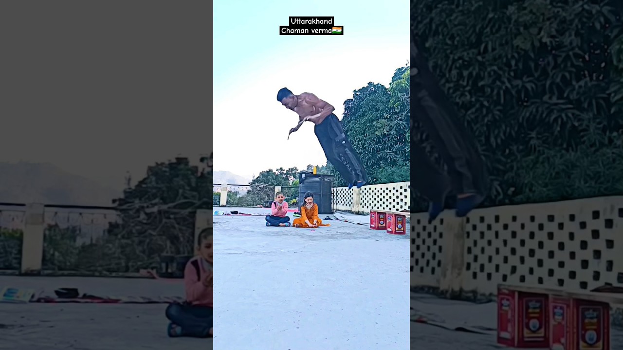 First Indian🇮🇳 To do This Stunt🔥(Chaman Verma) #shorts #india #youtubeshorts #chamanverma