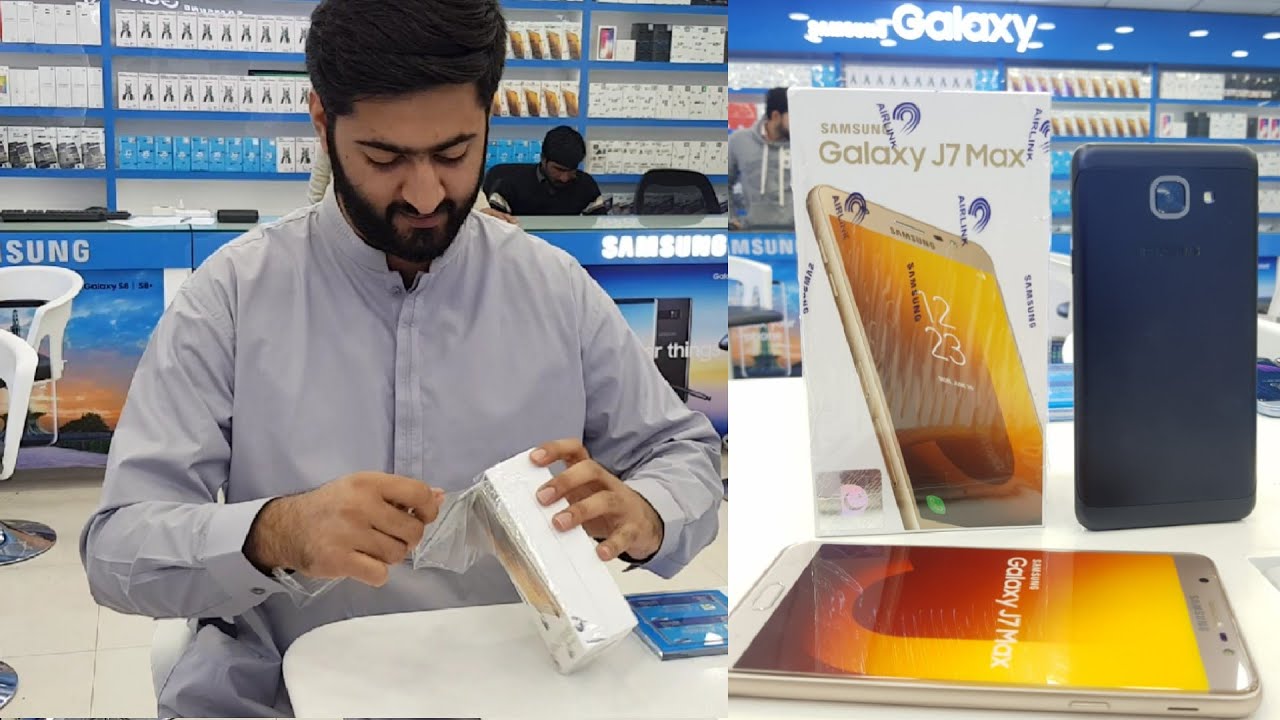 Samsung Galaxy J7 Max 2018 Unboxing Pakistan Unit Urdu Review