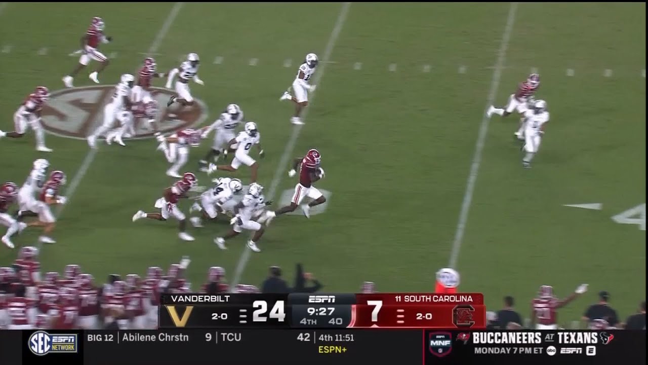 2025 USC vs Vanderbilt - Nyck Harbor 43 Yd Kickoff Return