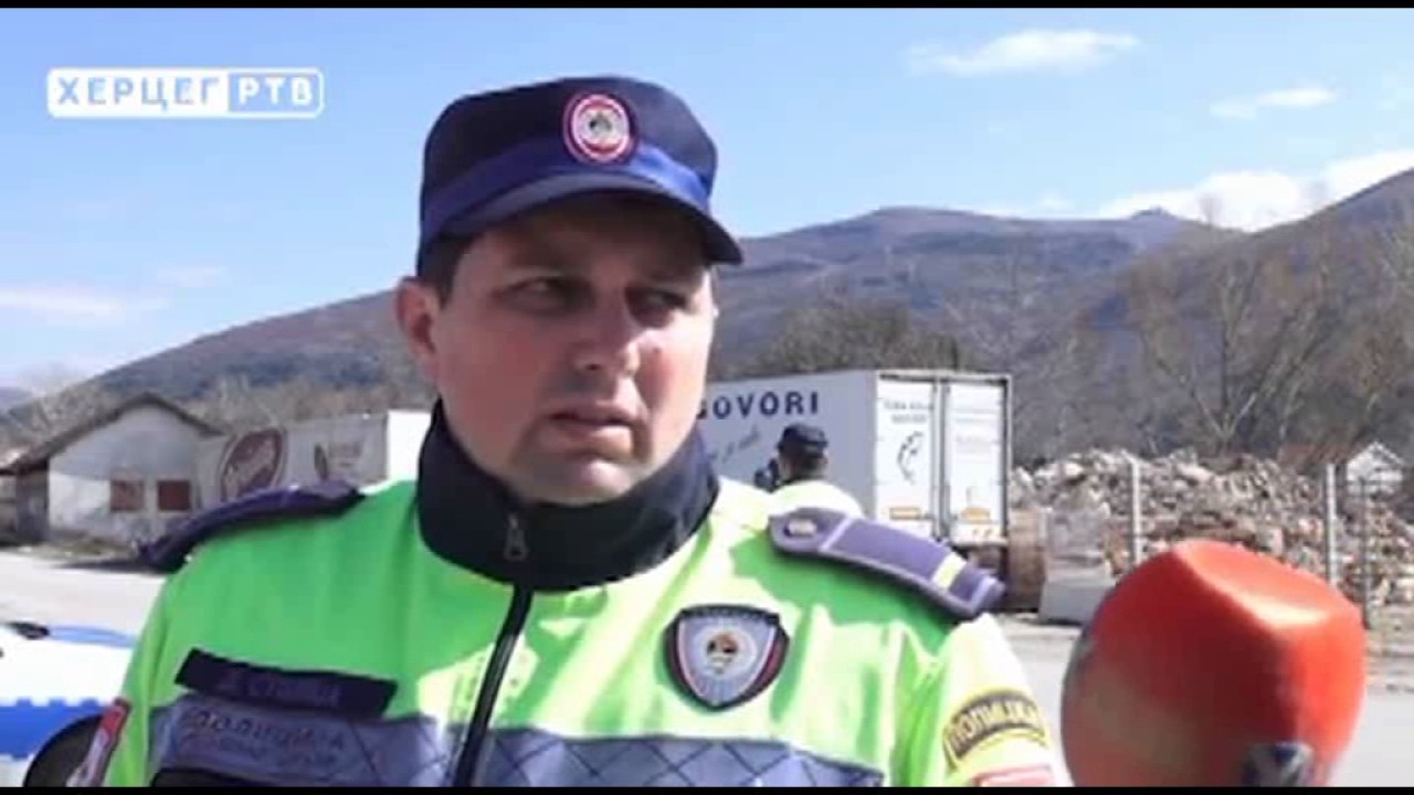 MUP Republike Srpske - U patroli sa saobraćajnom policijom - prilog Herceg Televizija od 21.02.2017.