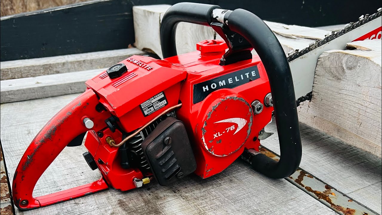 Homelite xl-76 cutting